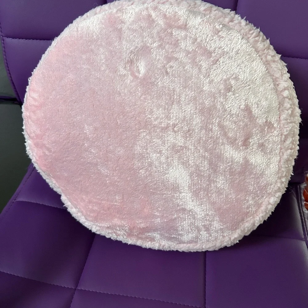 Target Bullseye Playground Valentine Pink Macaroon Throw Pillow 2025 NEW